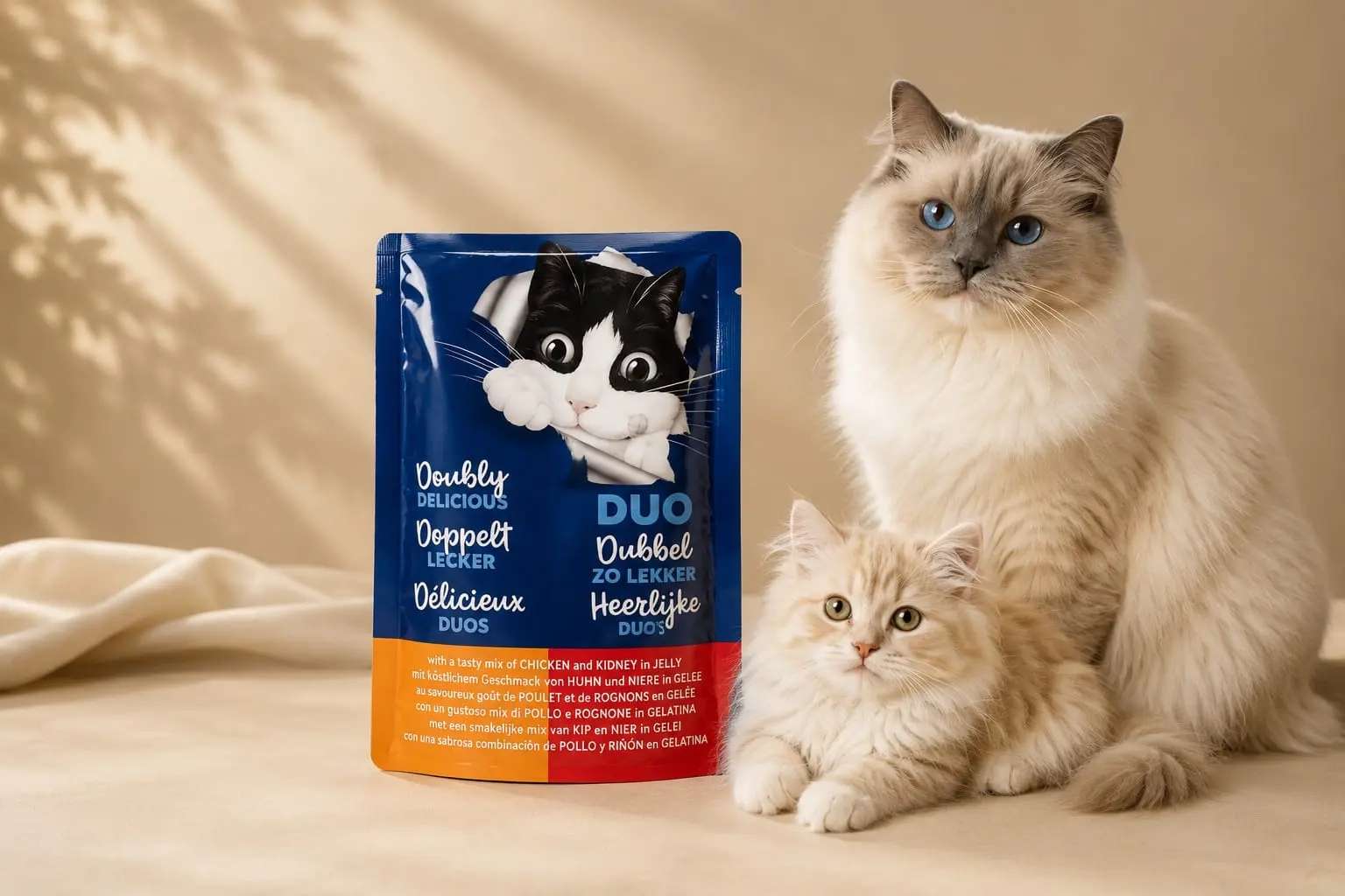 Felix As Good As It Looks Doubly Delicious Cat Food Meat 12x100g - Image 4