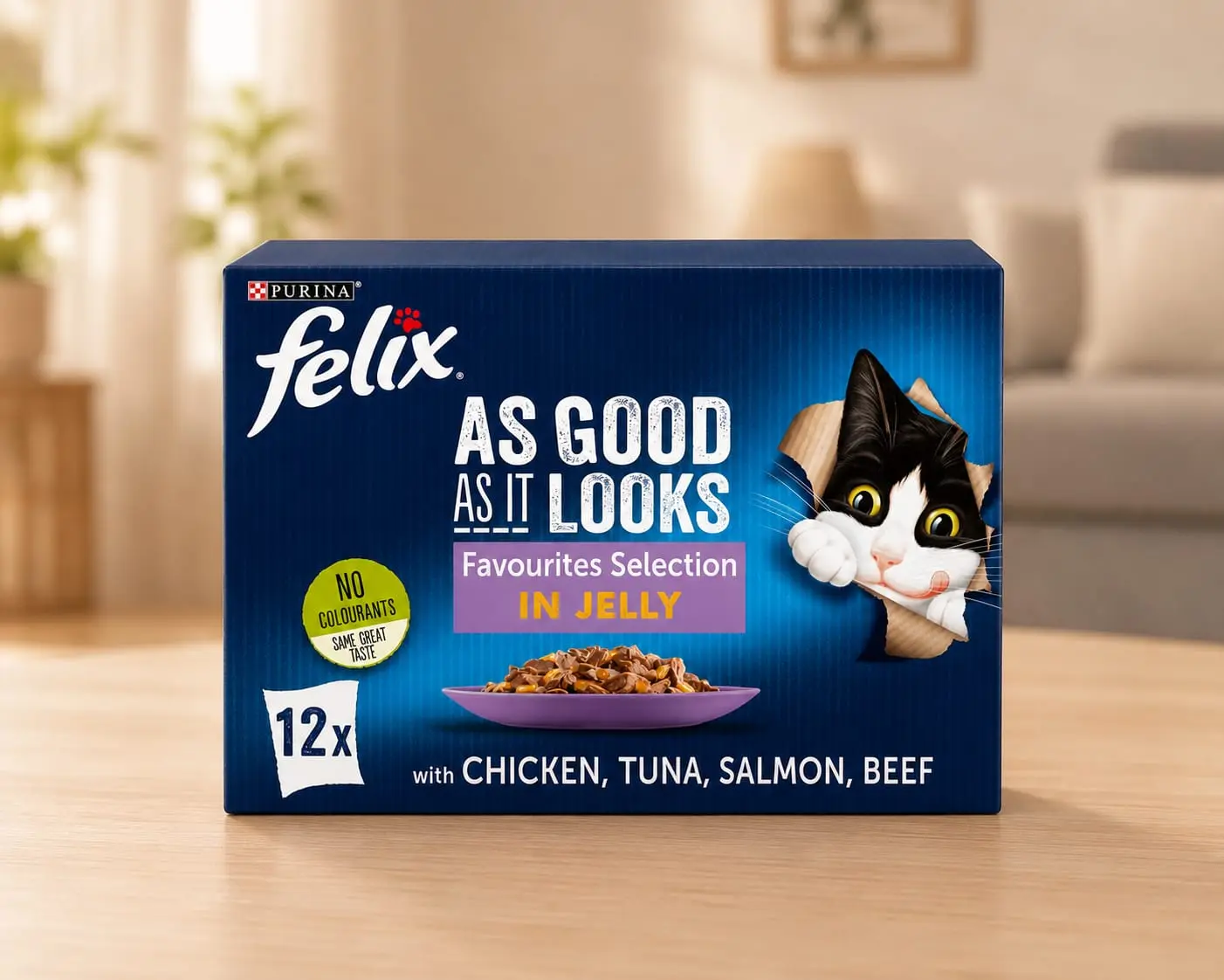 Felix Cat Food As Good As It Looks Favourite Selection in Jelly - Image 2