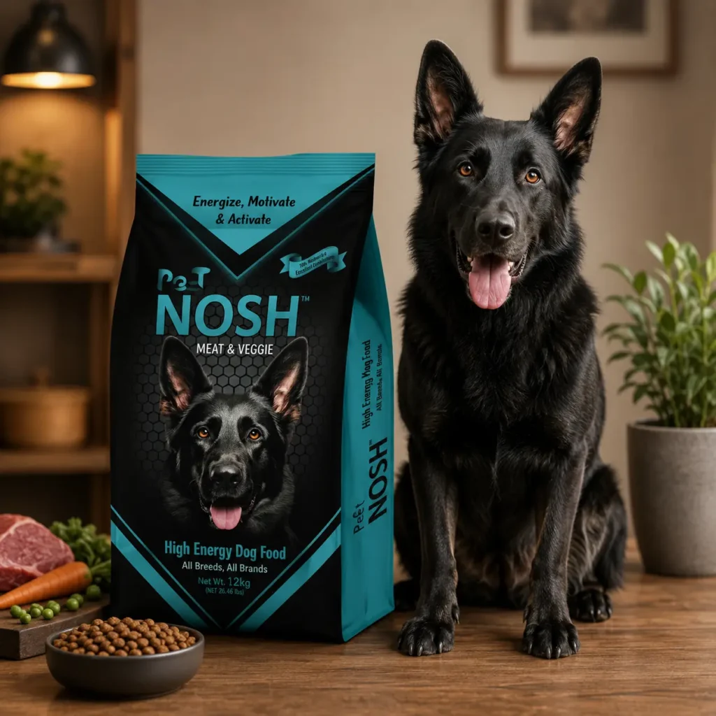 Pet Nosh High Energy dry dog food for active adult dogs