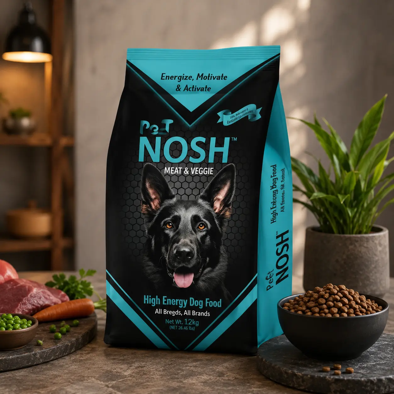 Pet Nosh High Energy Dog Food 3kg - Image 2