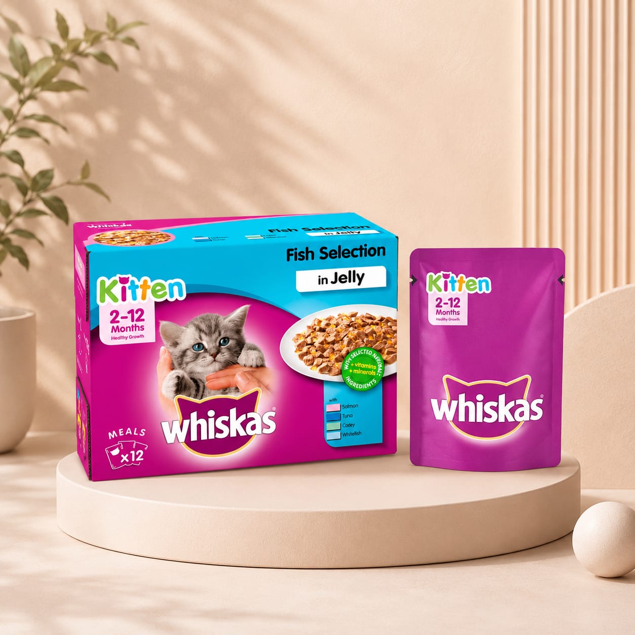 Whiskas Kitten Jelly - Image 2