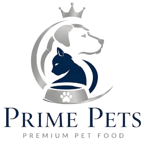 White logo Prime Pets